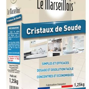 CRISTAUX DE SOUDE 2 unités de 1 kg